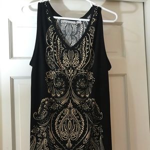 Susan Graver Tank - Cute Graphic Print